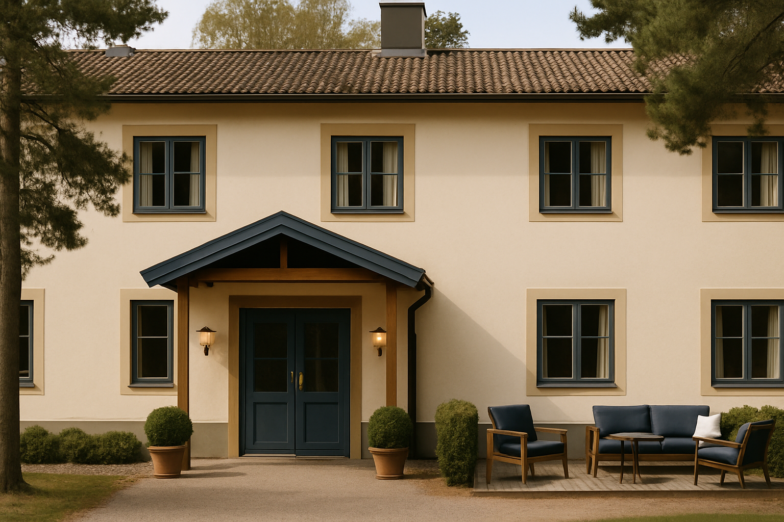 Illustration som representerar Sveriges bästa hundvänliga hotell