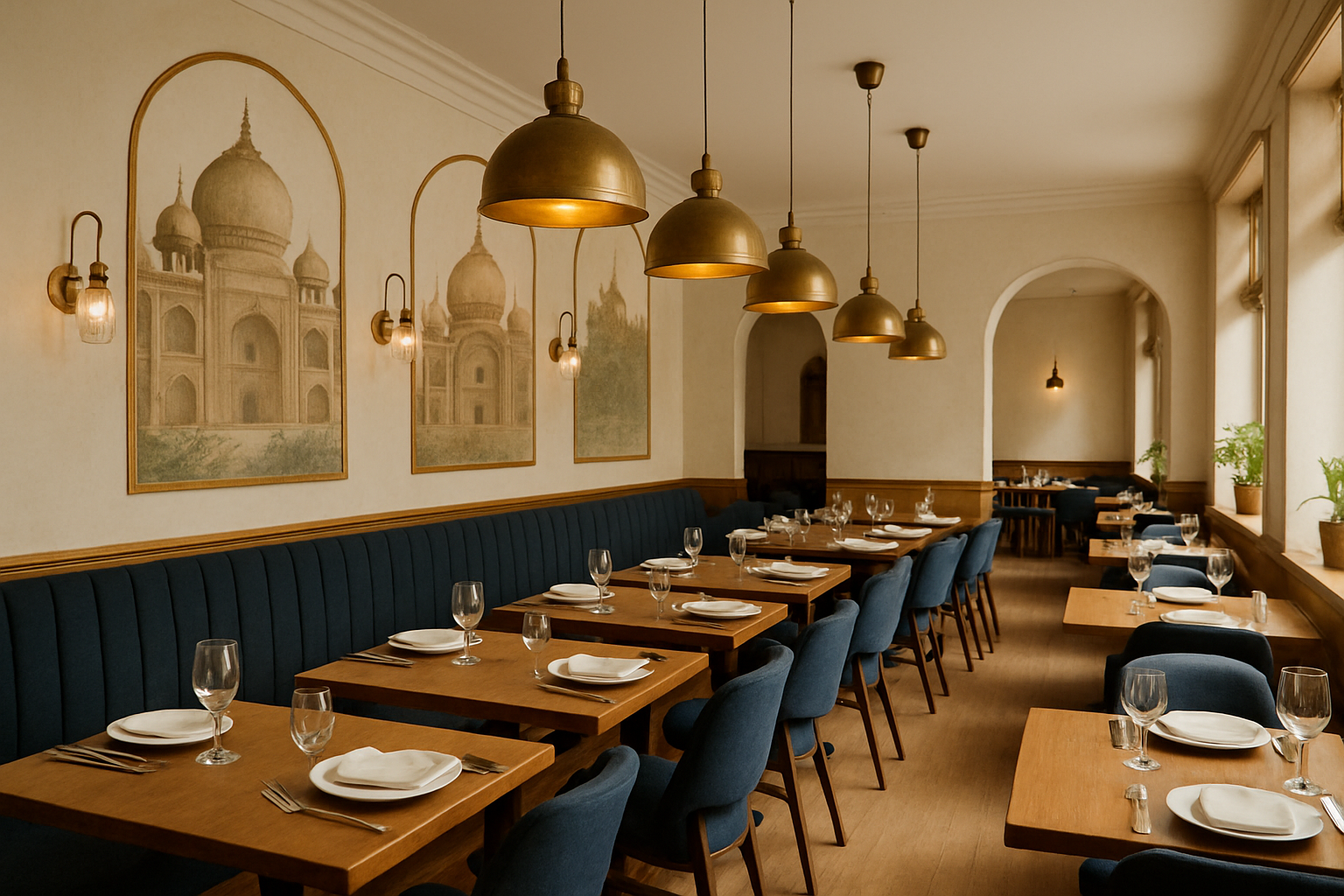 Illustration som representerar Sveriges bästa indiska restaurang